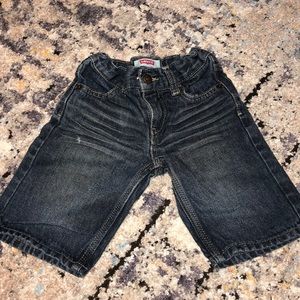 Levi’s toddler jean shorts